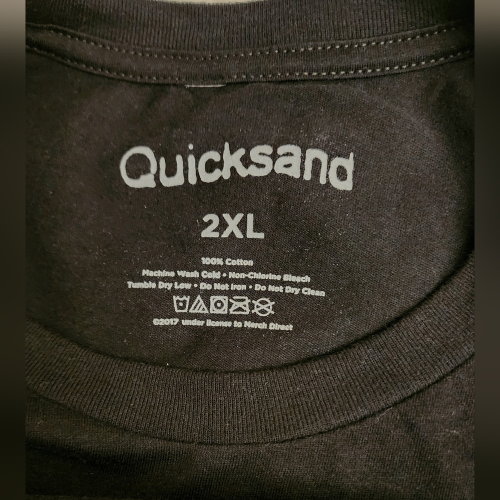 Quicksand - Interiors 2017 allbum band t-shirt size 2XL *never worn* - Picture 5 of 5